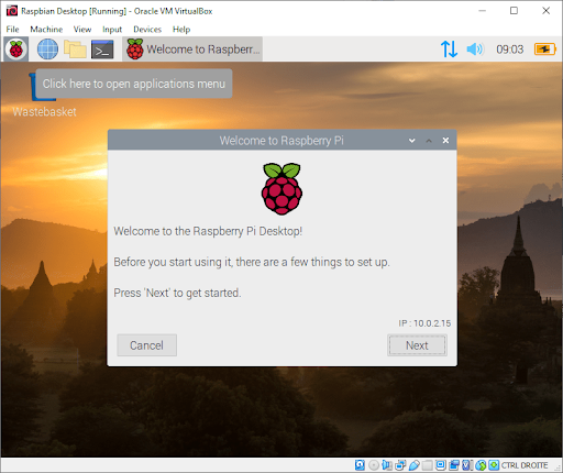 Fondo Raspbian